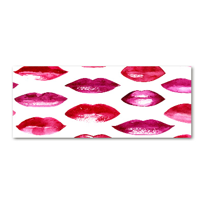 Wall art acrylic Red lips