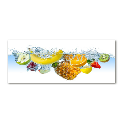 Wall art acrylic Fruit underwater