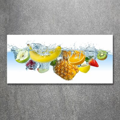 Wall art acrylic Fruit underwater