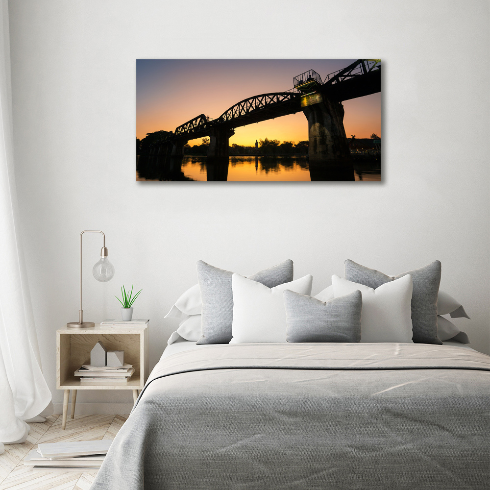 Acrylic wall art A bridge in Thailand