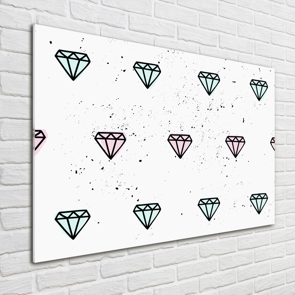 Print on acrylic Diamonds