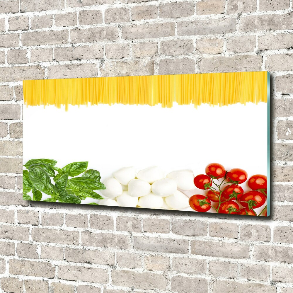 Print on acrylic Italian flag