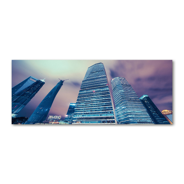 Acrylic wall art Skyscrapers