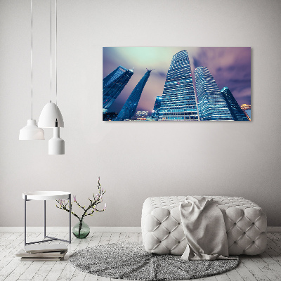 Acrylic wall art Skyscrapers