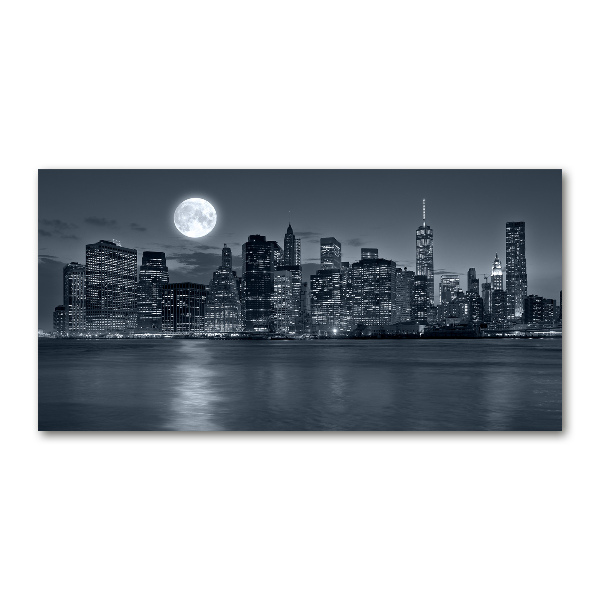 Acrylic print New York at night