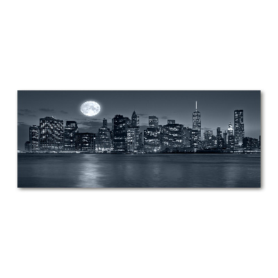 Acrylic print New York at night