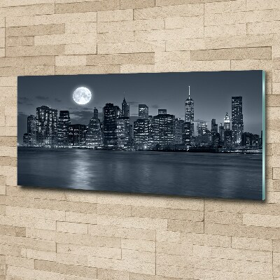 Acrylic print New York at night