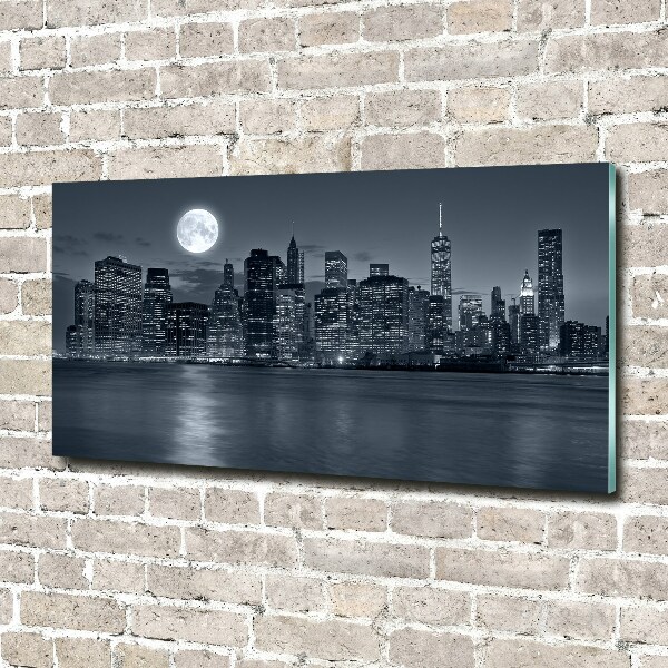 Acrylic print New York at night