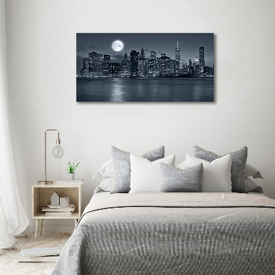 Acrylic print New York at night