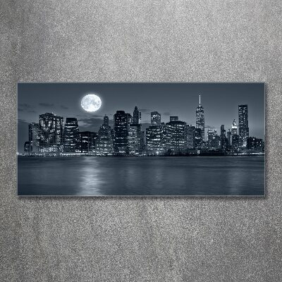 Acrylic print New York at night