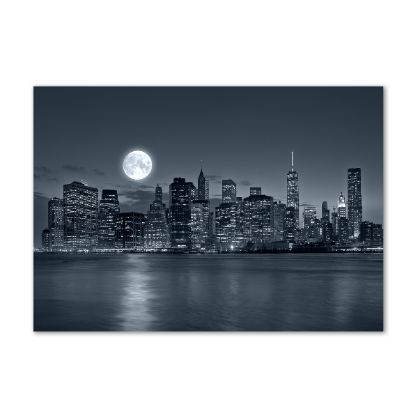 Acrylic print New York at night