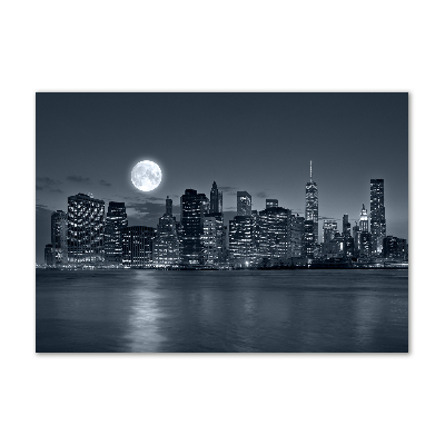 Acrylic print New York at night