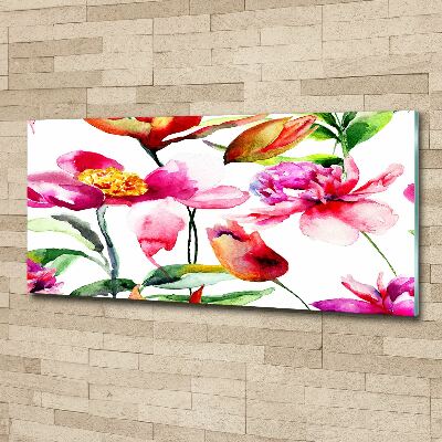 Print on acrylic Wild flowers