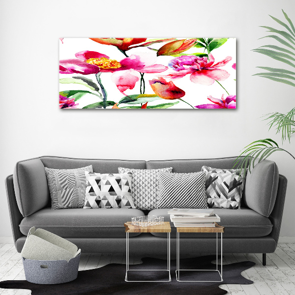 Print on acrylic Wild flowers