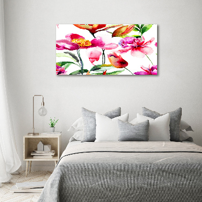 Print on acrylic Wild flowers