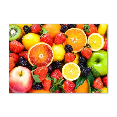 Print on acrylic Colorful fruit