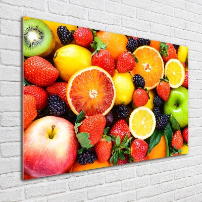 Print on acrylic Colorful fruit