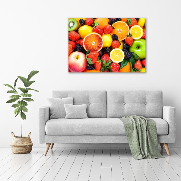 Print on acrylic Colorful fruit