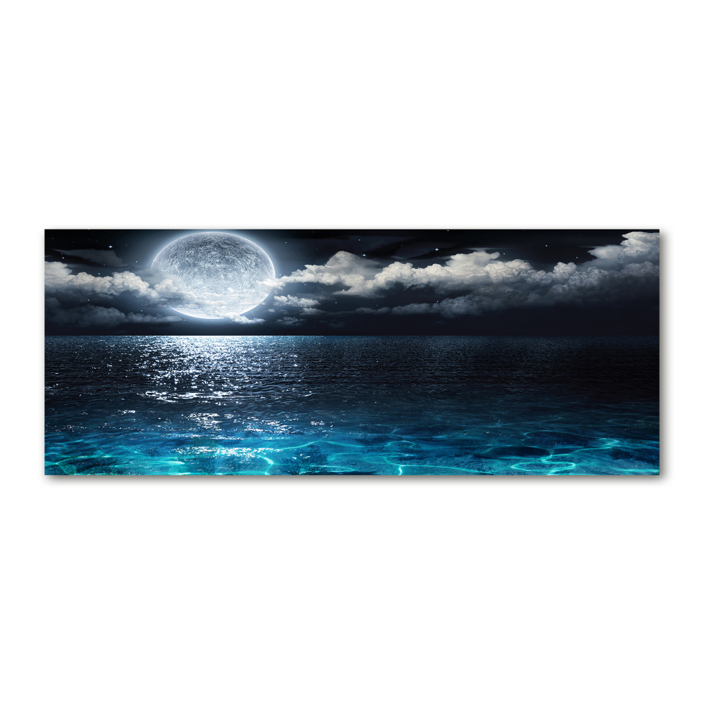 Acrylic wall picture full moon