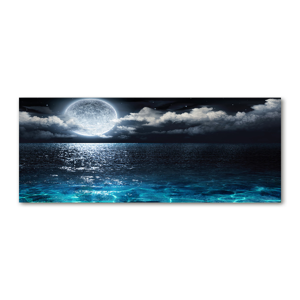 Acrylic wall picture full moon