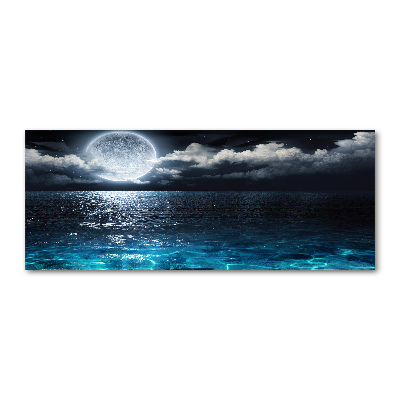 Acrylic wall picture full moon