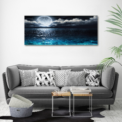 Acrylic wall picture full moon