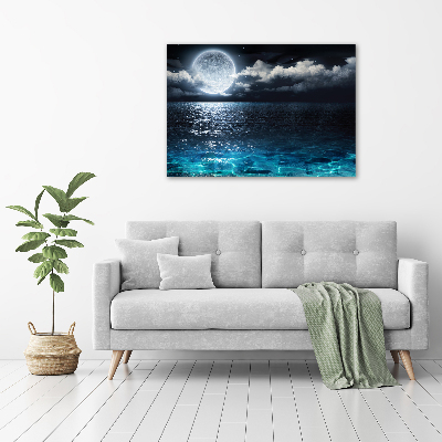 Acrylic wall picture full moon