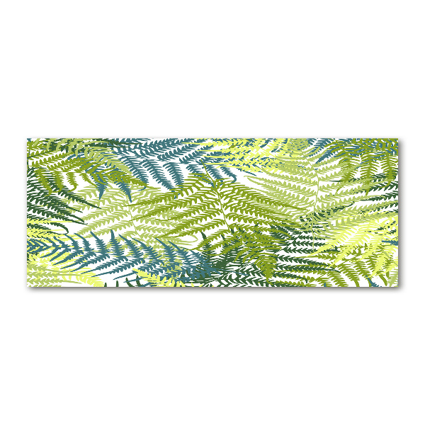 Wall art acrylic Fern pattern