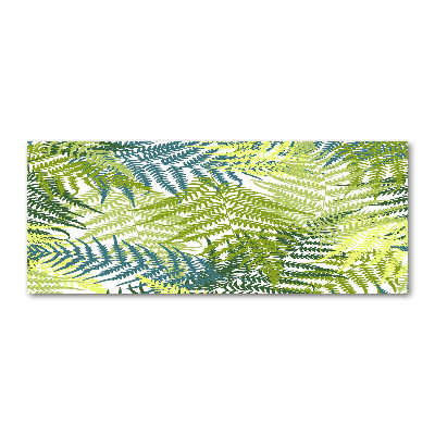 Wall art acrylic Fern pattern