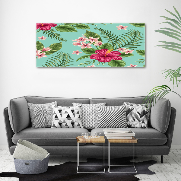 Print on acrylic Hawaiian flowers