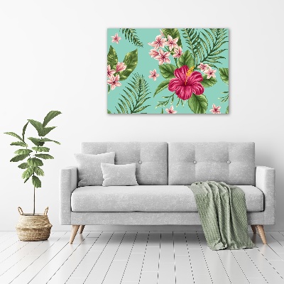 Print on acrylic Hawaiian flowers