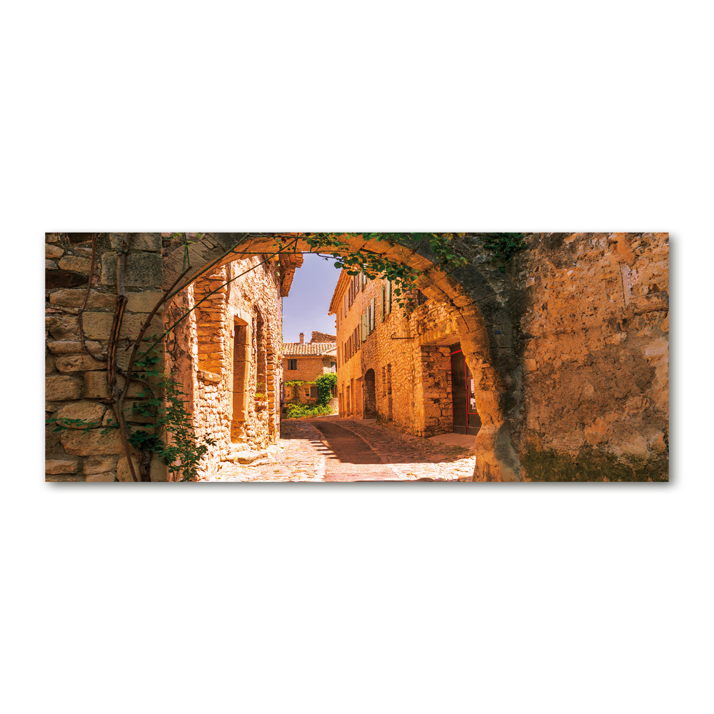 Wall art acrylic Charming street