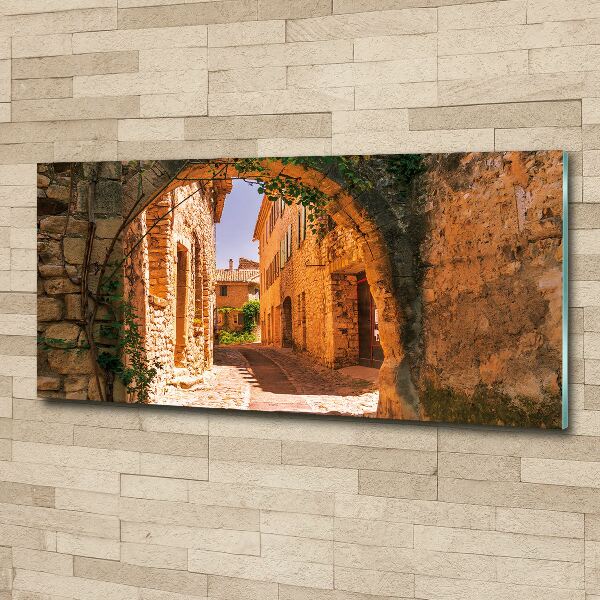 Wall art acrylic Charming street