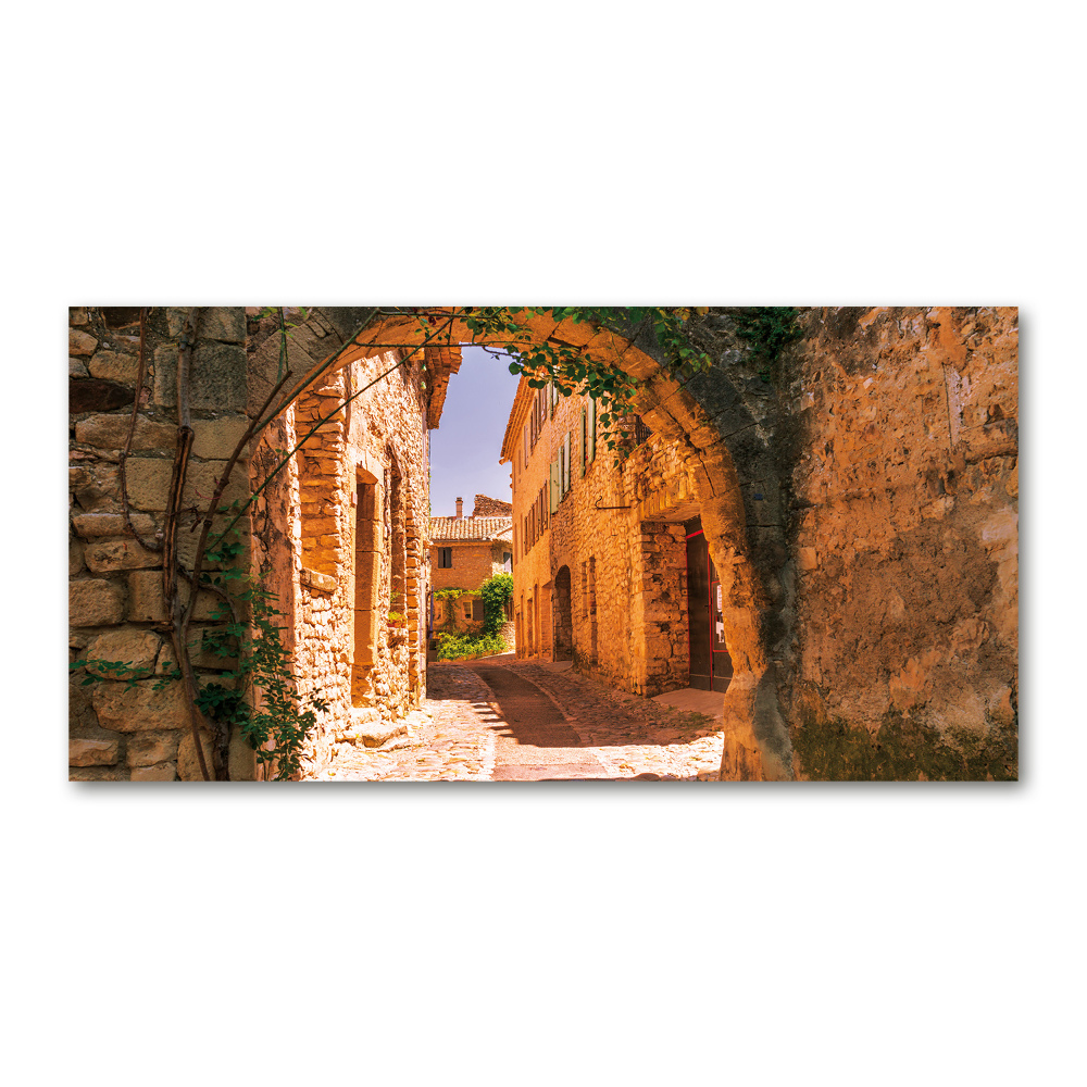 Wall art acrylic Charming street