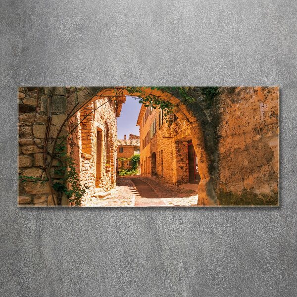 Wall art acrylic Charming street