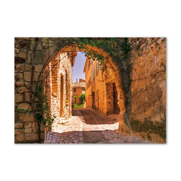 Wall art acrylic Charming street