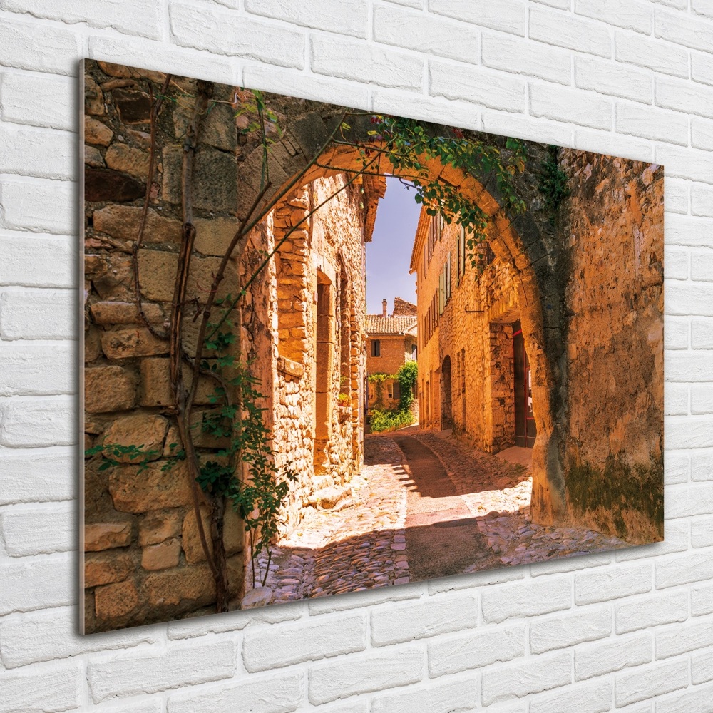 Wall art acrylic Charming street