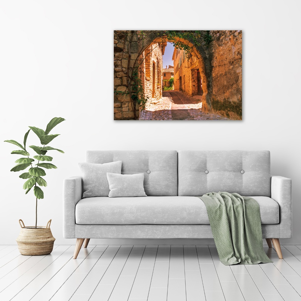 Wall art acrylic Charming street