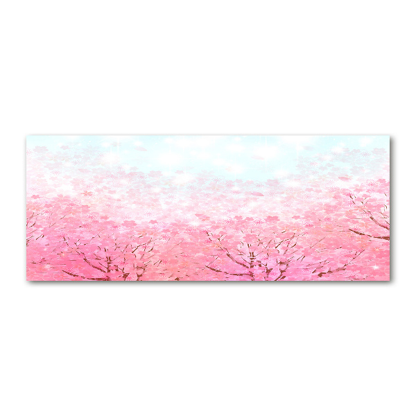 Acrylic wall art Cherry blossoms