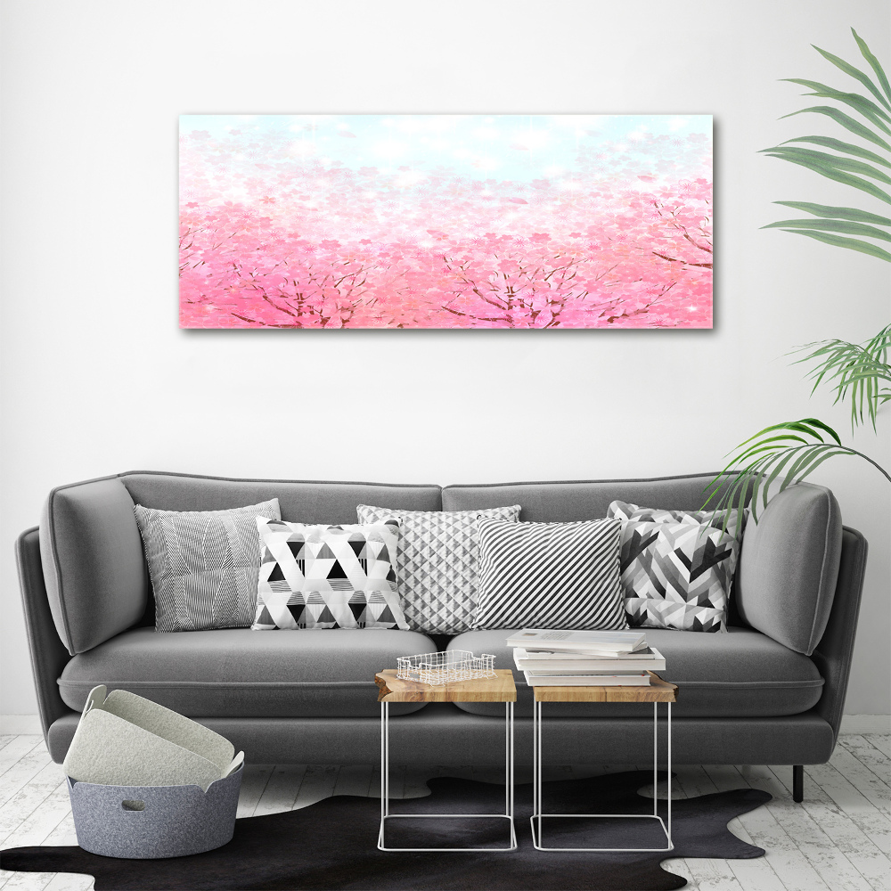 Acrylic wall art Cherry blossoms