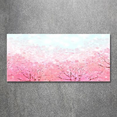 Acrylic wall art Cherry blossoms