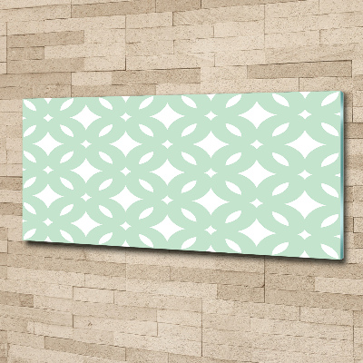 Acrylic wall art Geometric background