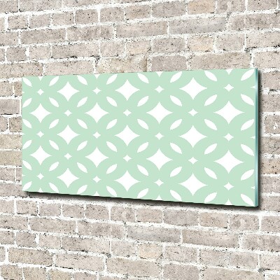 Acrylic wall art Geometric background