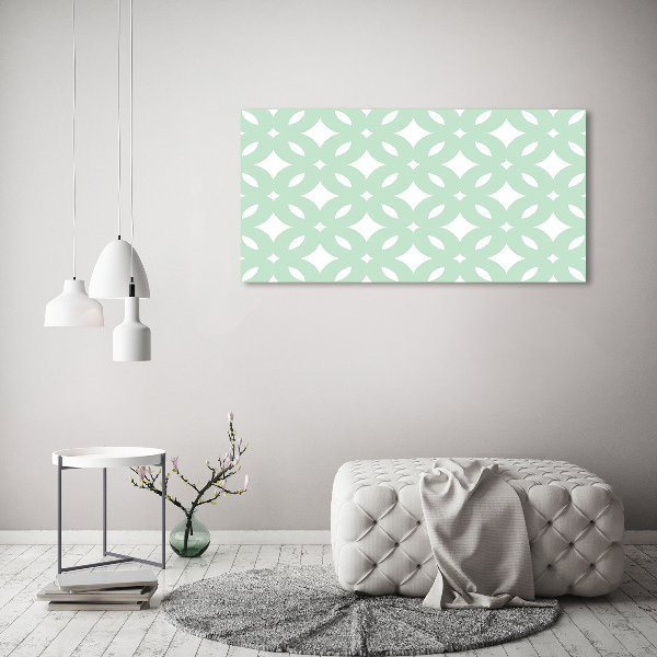 Acrylic wall art Geometric background