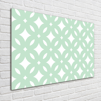 Acrylic wall art Geometric background