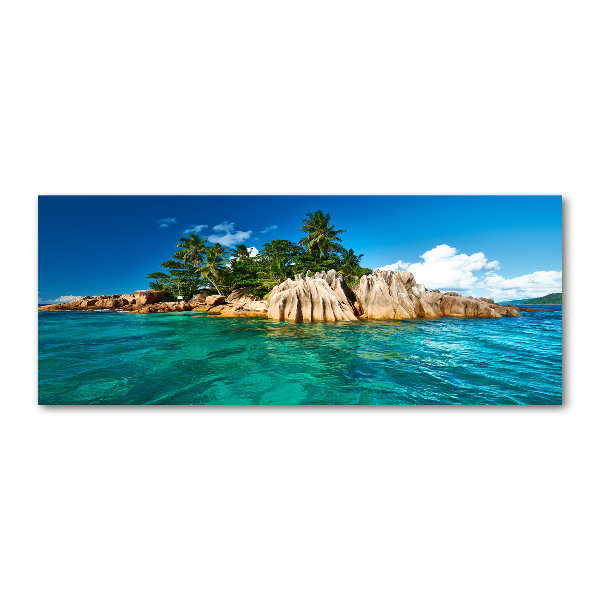 Wall art acrylic Tropical island