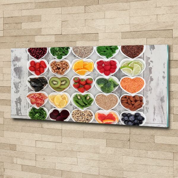 Print on acrylic Healthy food