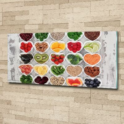 Print on acrylic Healthy food