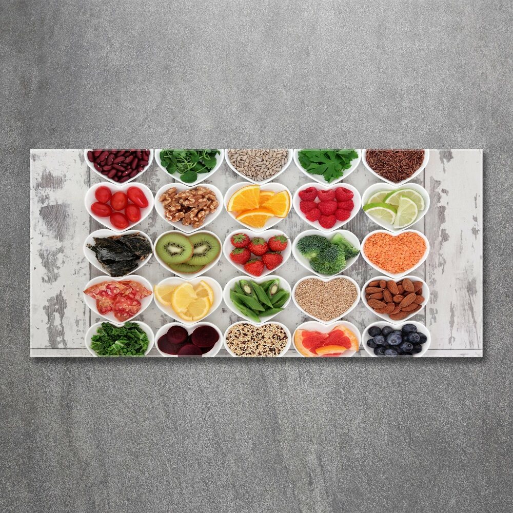 Print on acrylic Healthy food