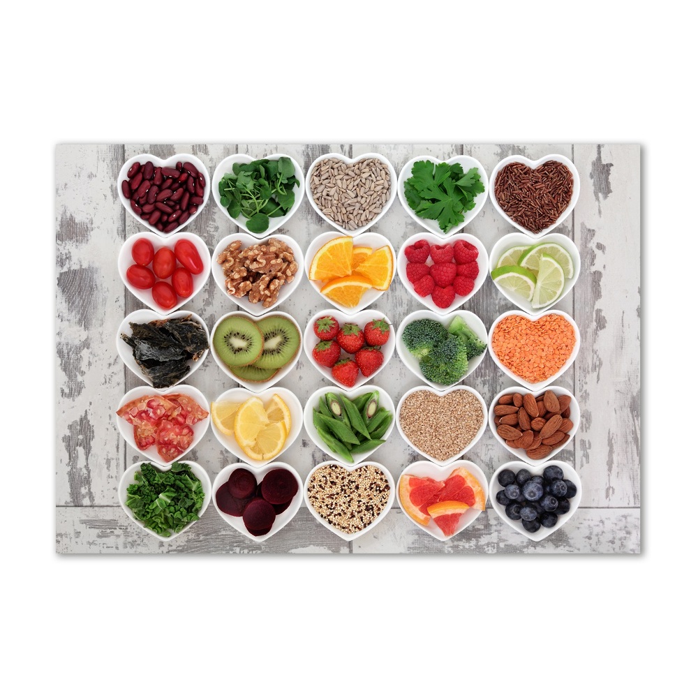 Print on acrylic Healthy food